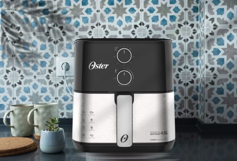 Passo a passo para limpar a air fryer