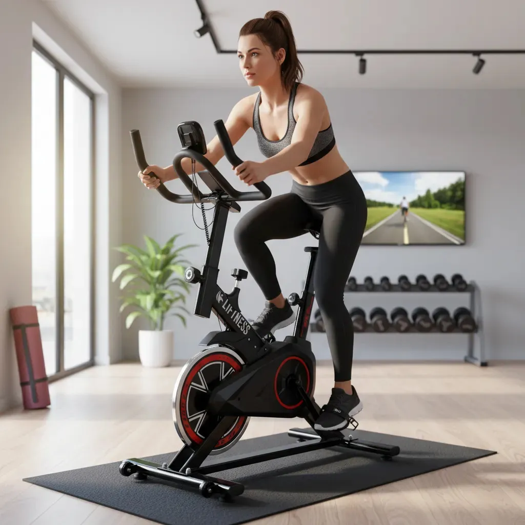 Venda e Cia Bicicleta Spinning Para Exercícios XHJSCRB8009