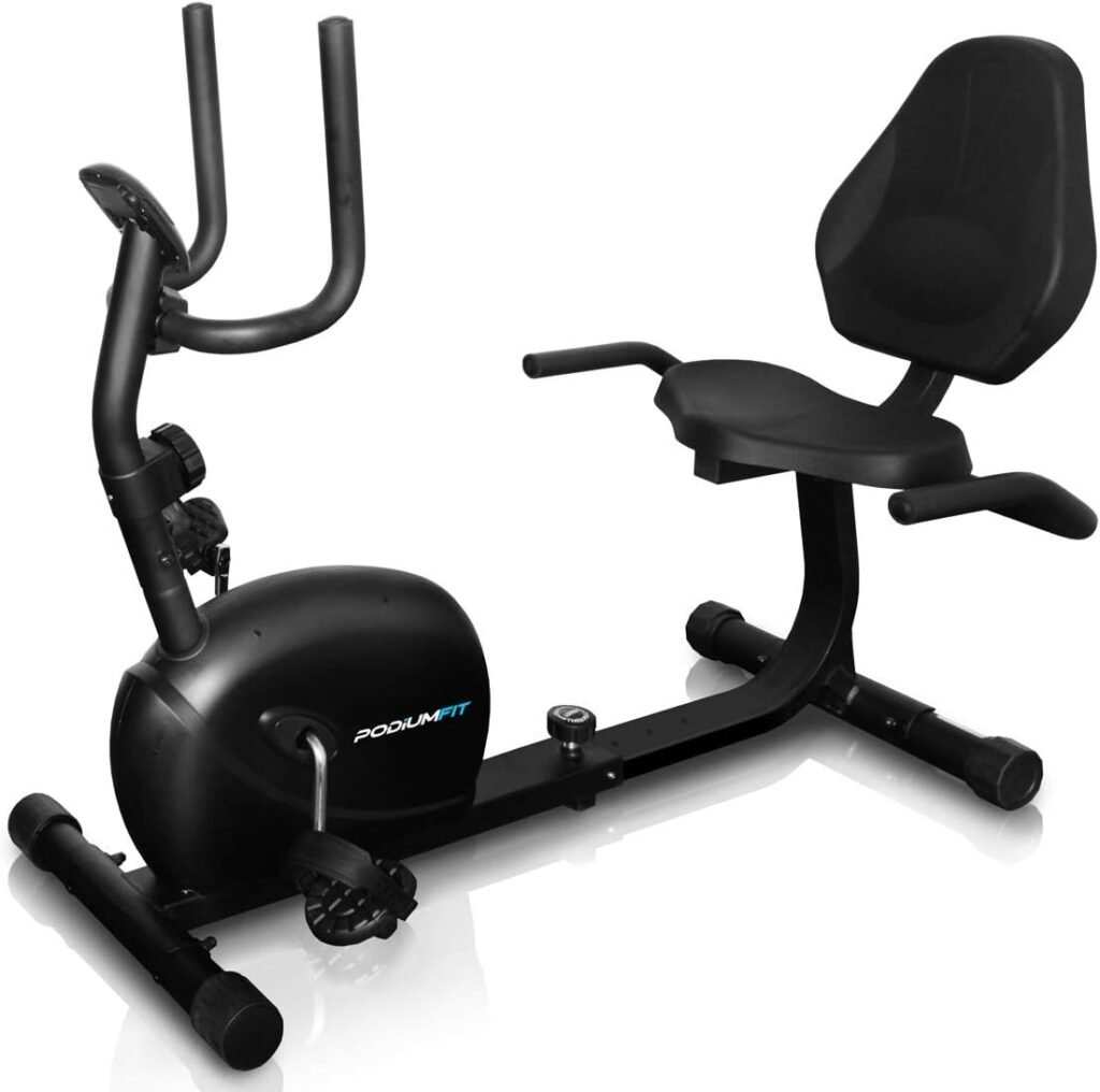 bicicleta ergometrica horizontal PodiumFit H100 Melhor bicicleta ergométrica horizontal